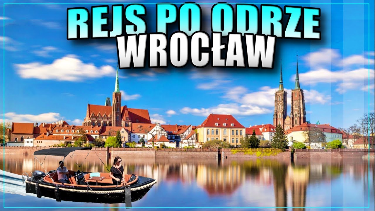 Wrocław po Odrze motorówką i łodzią